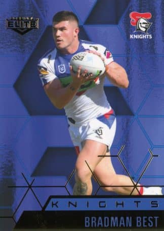 2022 NRL Elite Sapphire Mojo - MS066 Bradman Best Newcastle Knights
