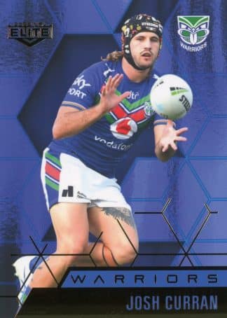 2022 NRL Elite Sapphire Mojo - MS129 Josh Curran Warriors
