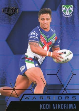 2022 NRL Elite Sapphire Mojo - MS134 Kodi Nikorima Warriors