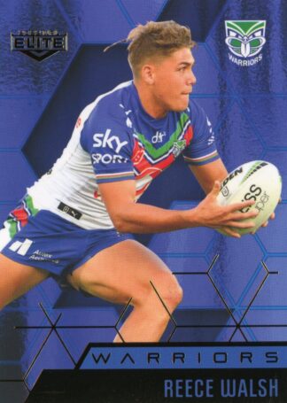 2022 NRL Elite Sapphire Mojo - MS135 Reece Walsh Warriors