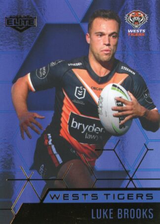 2022 NRL Elite Sapphire Mojo - MS137 Luke Brooks Wests Tigers