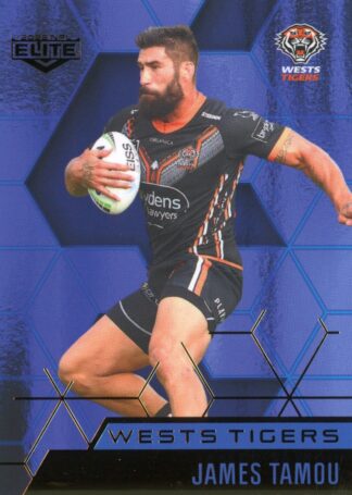 2022 NRL Elite Sapphire Mojo - MS142 James Tamou Wests Tigers