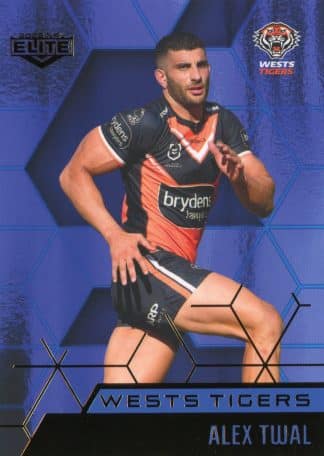 2022 NRL Elite Sapphire Mojo - MS143 Alex Twal Wests Tigers
