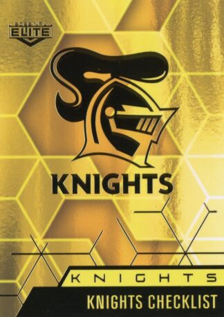 2022 NRL Elite Women Yellow Diamond Mojo - MWY19 Newcastle Knights Checklist