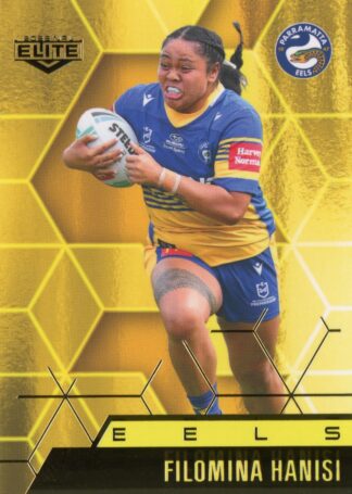 2022 NRL Elite Women Yellow Diamond Mojo - MWY30 Filomina Hanisi Parramatta Eels