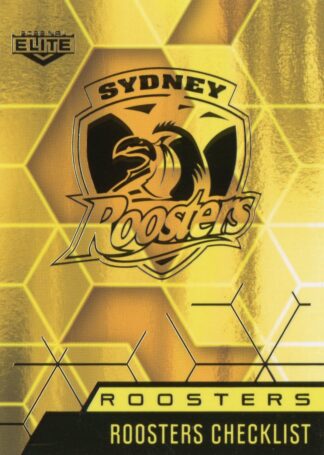 2022 NRL Elite Women Yellow Diamond Mojo - MWY46 Sydney Roosters Checklist