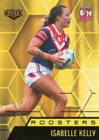 2022 NRL Elite Women Yellow Diamond Mojo - MWY48 Isabelle Kelly Sydney Roosters