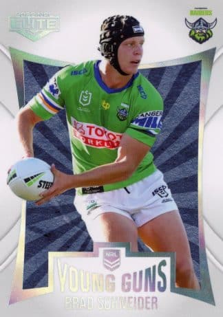 2022 NRL Elite Young Guns - YG04 Brad Schneider Canberra Raiders