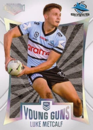 2022 NRL Elite Young Guns - YG07 Luke Metcalf Cronulla Sharks