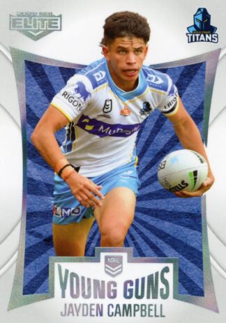 2022 NRL Elite Young Guns - YG09 Jayden Campbell Gold Coast Titans