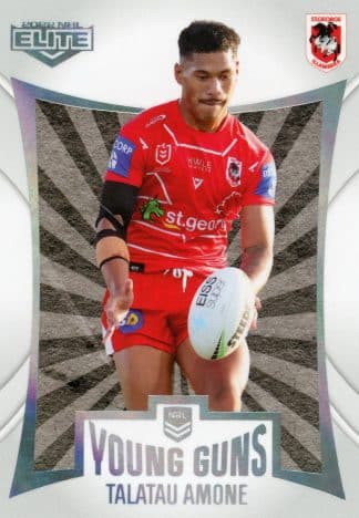 2022 NRL Elite Young Guns - YG26 Talatau Amone St George Dragons