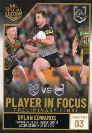2022 NRL Player In Focus - Finals IFF08 Dylan Edwards Penrith Panthers