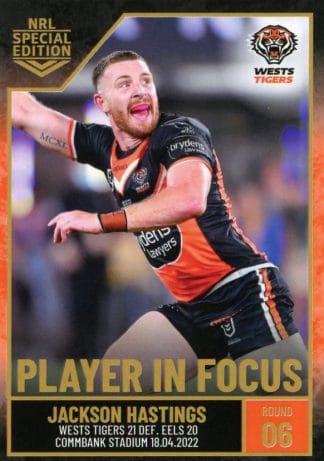 2022 NRL Player In Focus - IF06 Jackson Hastings Wests Tigers