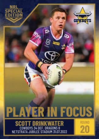 2022 NRL Player In Focus - IF20 Scott Drinkwater North QLD Cowboys