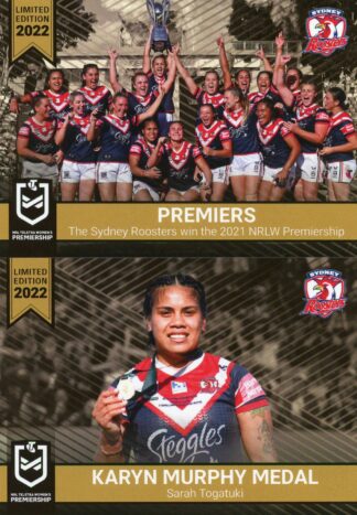 2022 NRL Player In Focus - NRLW Premiers Sydney Roosters