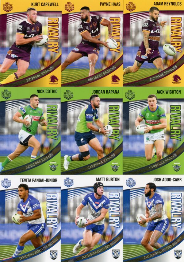 2022 Album With Complete Base Sets - NRL Rivalry & NRL Traders - Image 9