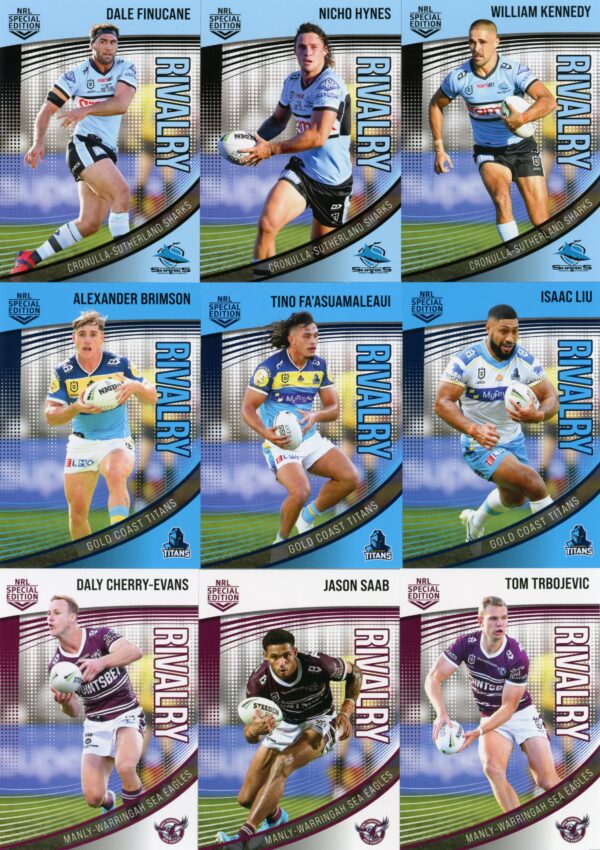 2022 Album With Complete Base Sets - NRL Rivalry & NRL Traders - Image 10