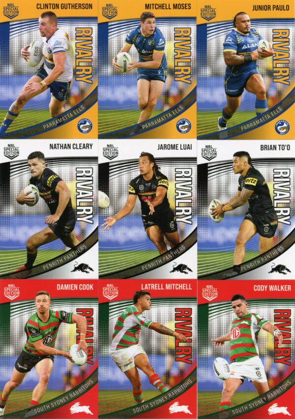 2022 Album With Complete Base Sets - NRL Rivalry & NRL Traders - Image 12