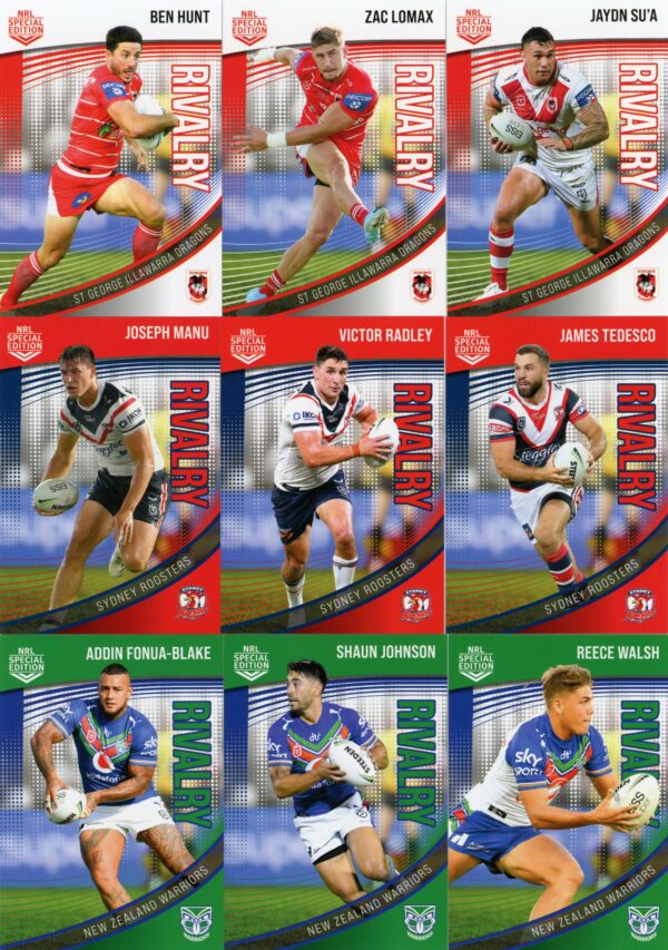 2022 Album With Complete Base Sets - NRL Rivalry & NRL Traders - Image 13