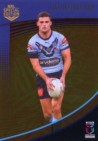 2022 NRL Rivalry Case Card - SSC1 Nathan Cleary NSW Blues