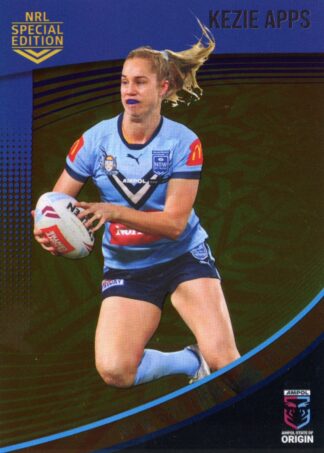 2022 NRL Rivalry Case Card - SSC2 Kezie Apps NSW Blues