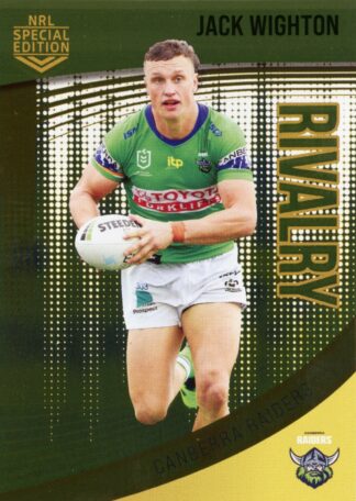 2022 NRL Rivalry Gold - G02 Jack Wighton Canberra Raiders