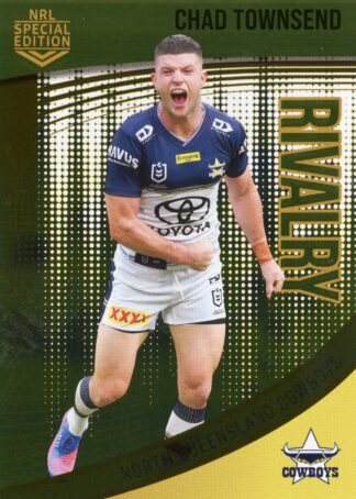 2022 NRL Rivalry Gold - G09 Chad Townsend North QLD Cowboys