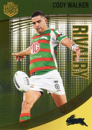 2022 NRL Rivalry Gold - G12 Cody Walker South Sydney Rabbitohs