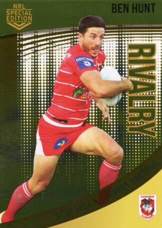 2022 NRL Rivalry Gold - G13 Ben Hunt St George Dragons