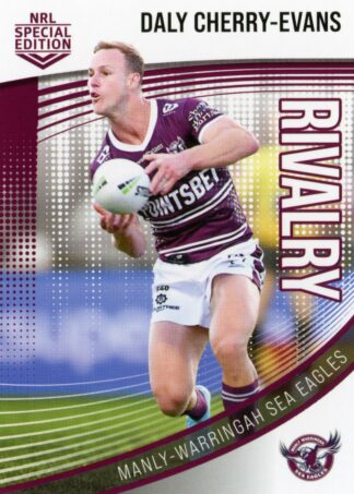 2022 NRL Rivalry Common Card - Base 16 Daly Cherry-Evans Manly Sea Eagles