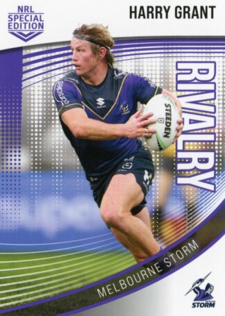 2022 NRL Rivalry Common Card - Base 19 Harry Grant Melbourne Storm