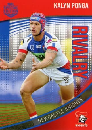 2022 NRL Rivalry Common Card - Base 24 Kalyn Ponga Newcastle Knights