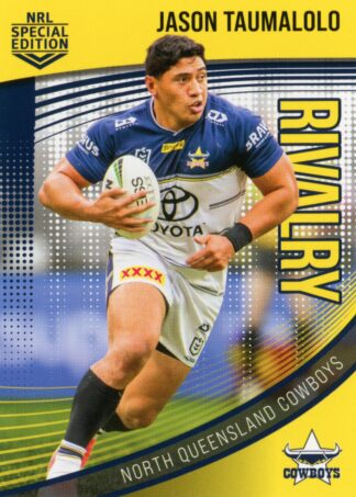 2022 NRL Rivalry Common Card - Base 26 Jason Taumalolo North QLD Cowboys