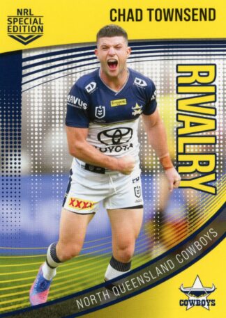 2022 NRL Rivalry Common Card - Base 27 Chad Townsend North QLD Cowboys