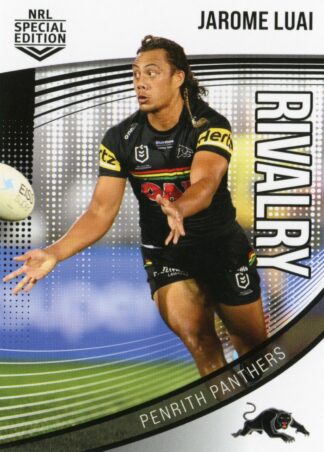 2022 NRL Rivalry Common Card - Base 32 Jarome Luai Penrith Panthers