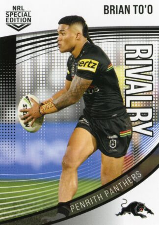 2022 NRL Rivalry Common Card - Base 33 Brian To'o Penrith Panthers
