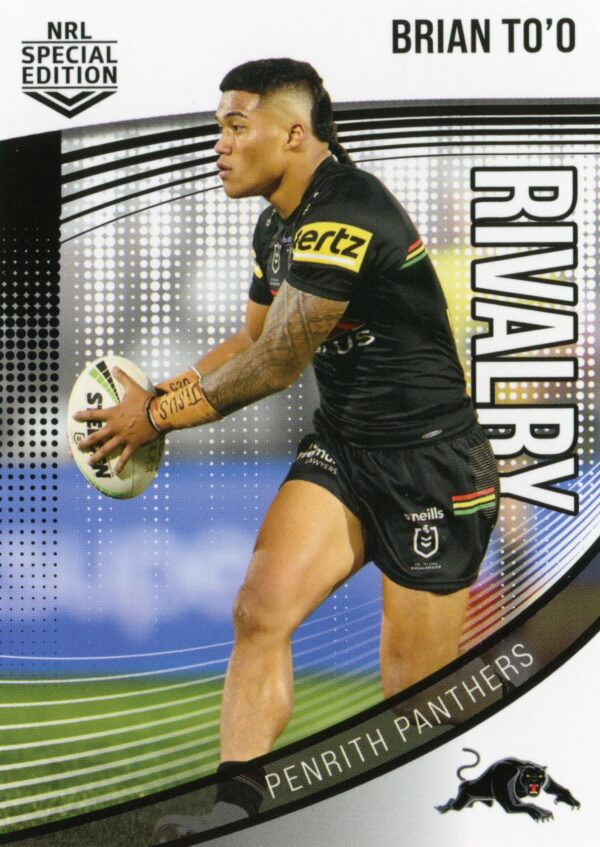 2022 NRL Rivalry Common Card - Base 33 Brian To'o Penrith Panthers