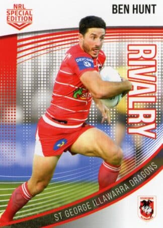 2022 NRL Rivalry Common Card - Base 37 Ben Hunt St George Dragons