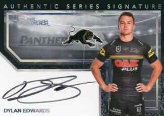 2022 NRL Traders Authentic Signature Black - ASB11 Dylan Edwards Penrith Panthers