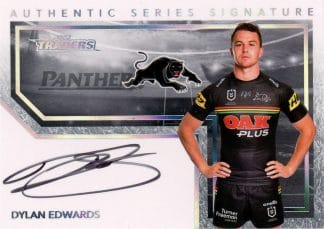 2022 NRL Traders Authentic Signature White - ASW11 Dylan Edwards Penrith Panthers