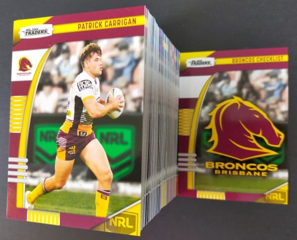 2022 NRL Traders Base Set - 160 Common Cards
