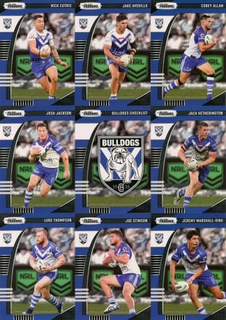 2022 NRL Traders Base Team Set - Canterbury Bulldogs
