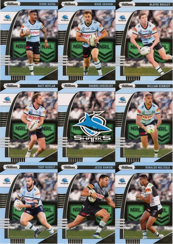 2022 NRL Traders Album With Full Base Set - 160 Common Cards - Image 5