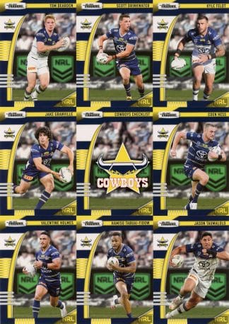 2022 NRL Traders Base Team Set - North QLD Cowboys