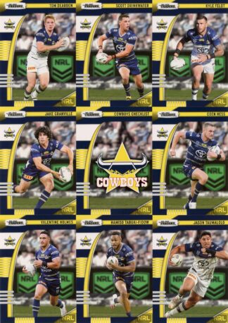 2022 NRL Traders Base Team Set - North QLD Cowboys