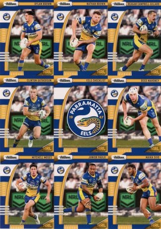 2022 NRL Traders Base Team Set - Parramatta Eels