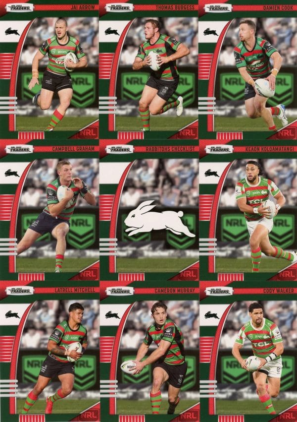 2022 NRL Traders Album With Full Base Set - 160 Common Cards - Image 13
