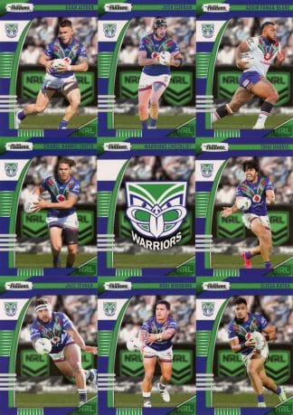 2022 NRL Traders Base Team Set - Warriors