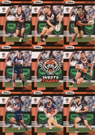 2022 NRL Traders Base Team Set - Wests Tigers