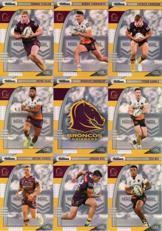 2022 NRL Traders Pearl Special Team Set - Brisbane Broncos